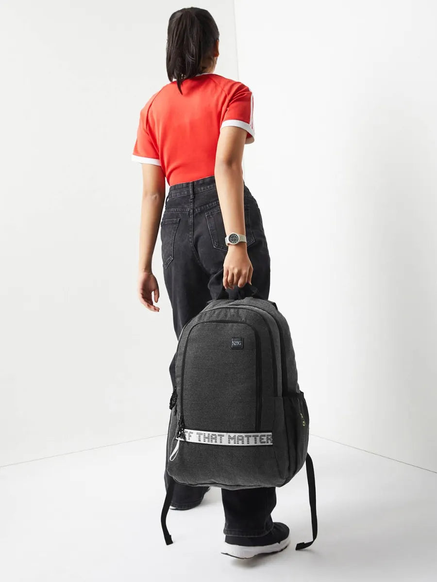 WIKI 2 Illusion 31.5L School Bag - (12969-Twill Black) - The Adventure Hut