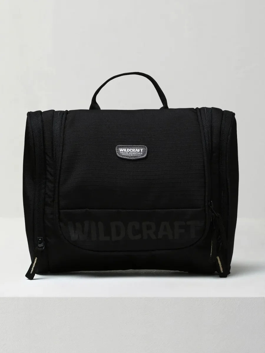 Wildcraft Travel Toiletry Kit - Black (13128) - The Adventure Hut
