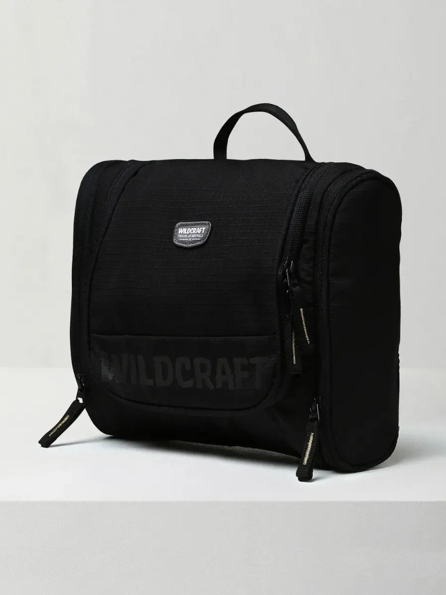 Wildcraft Travel Toiletry Kit - Black (13128) - The Adventure Hut