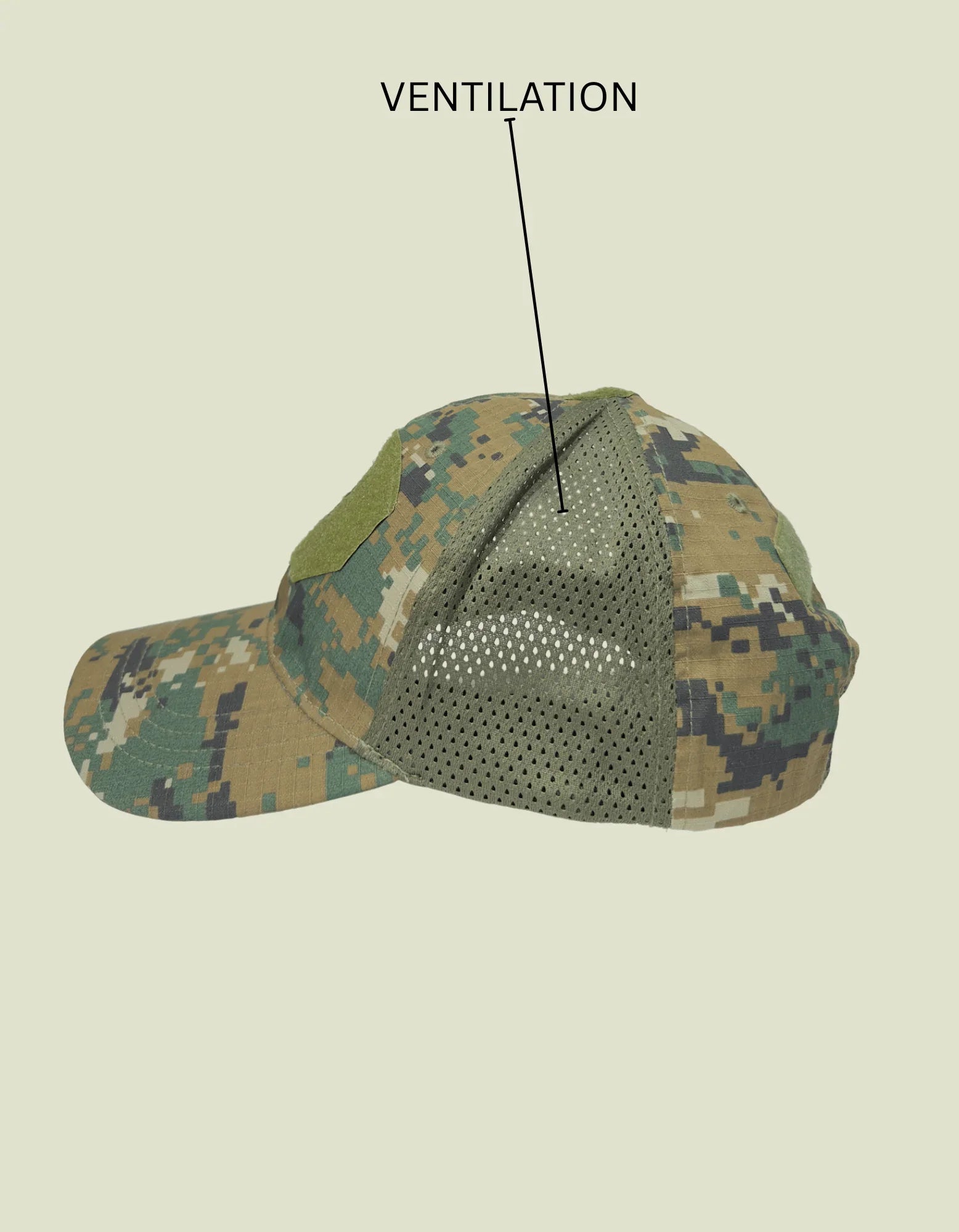 Cobra Print Army Breathable Mesh Fabric Lightweight Outdoor Tactical Sun Cap - The Adventure Hut