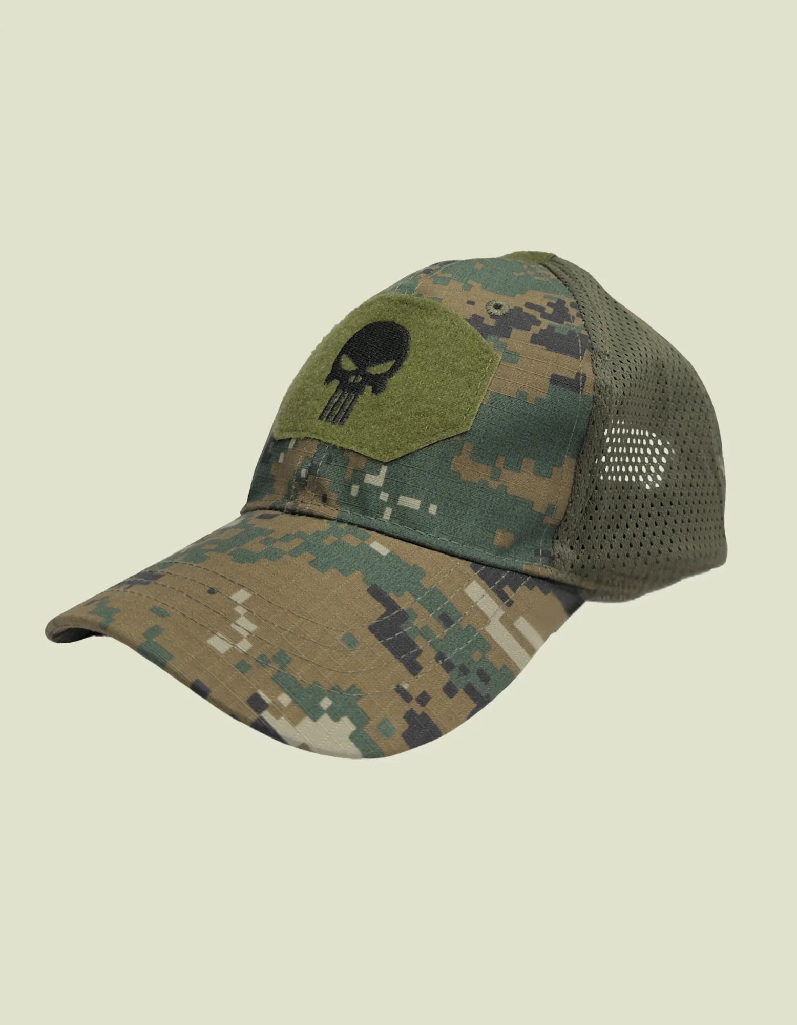 Cobra Print Army Breathable Mesh Fabric Lightweight Outdoor Tactical Sun Cap - The Adventure Hut
