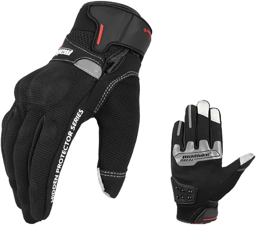 Motorcycle Gloves (MAD-04) - The Adventure Hut