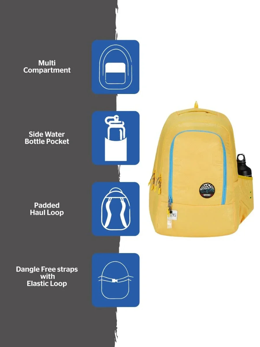 Wildcraft WIKI 2 31.5L Backpack (12969) (Streak Yellow) - The Adventure Hut