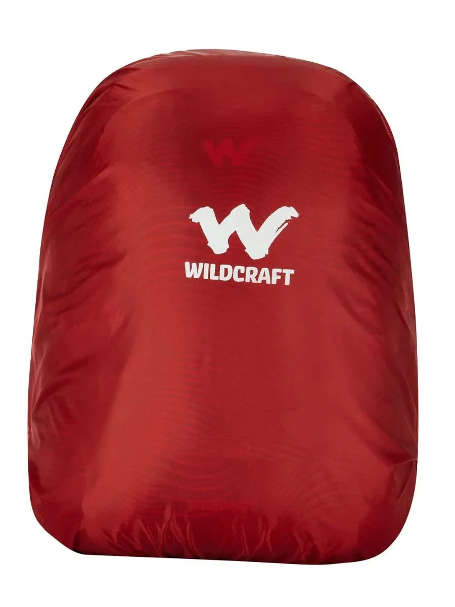 Wildcraft Bravo 35L Backpack with Rain Cover (12955) (TYPGRNG-Red) - The Adventure Hut