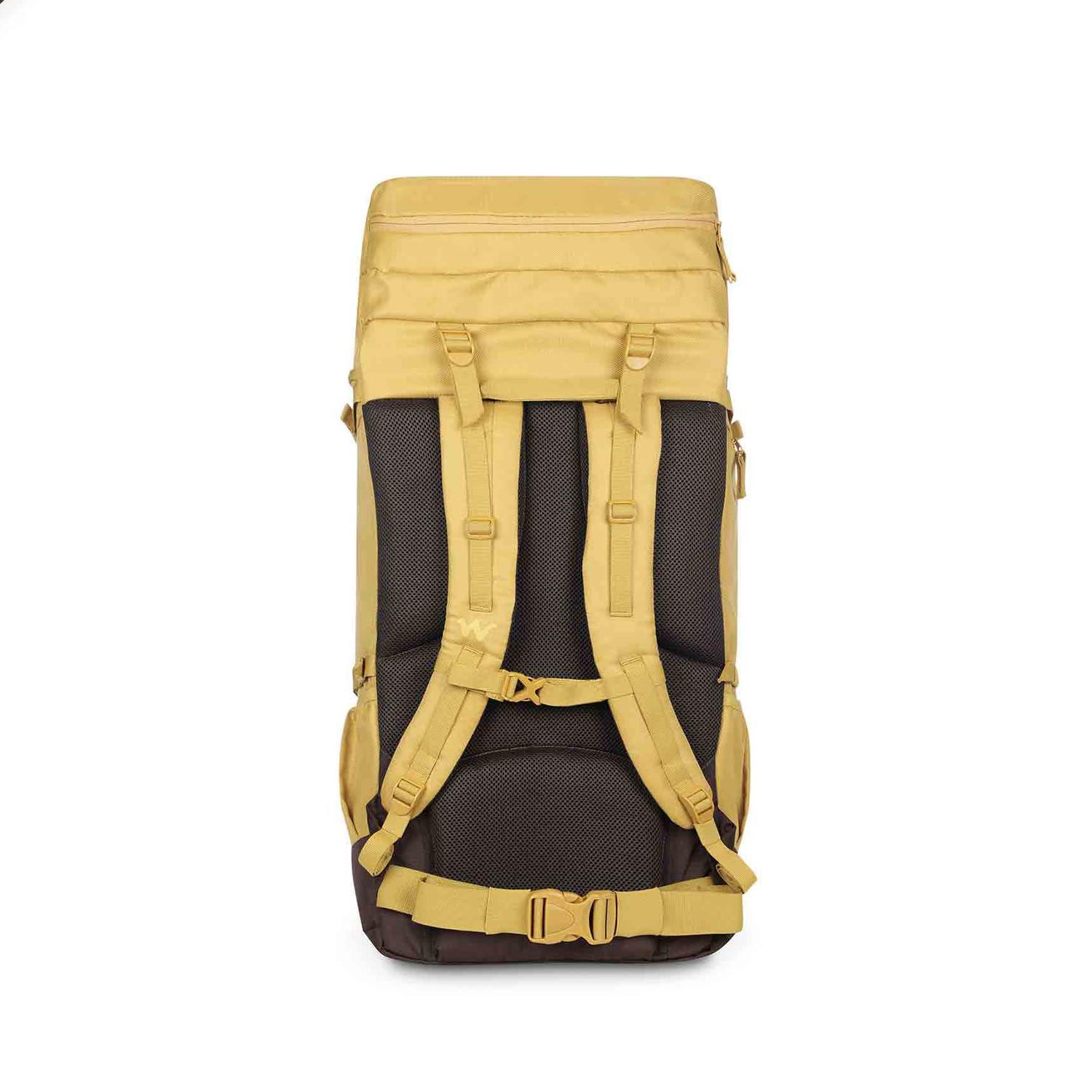 Wildcraft Unisex WC 12419 Travel Pro 50L Technical Packs, YelowNuget, One Size - The Adventure Hut