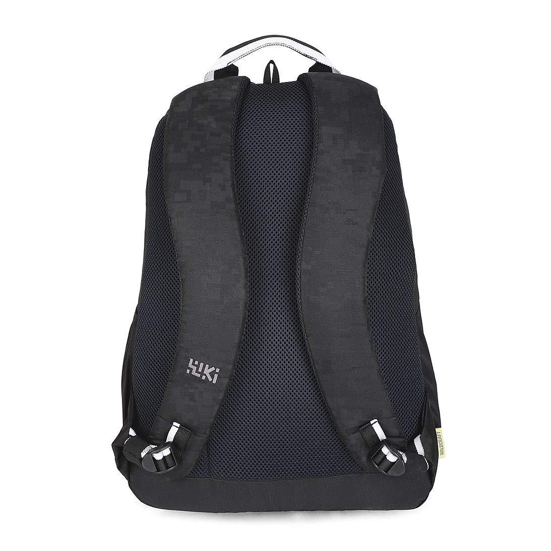Wildcraft 29.5 Ltrs Pack 1 Jacquard Black Casual Backpack (12242 Jacquard Black) - The Adventure Hut