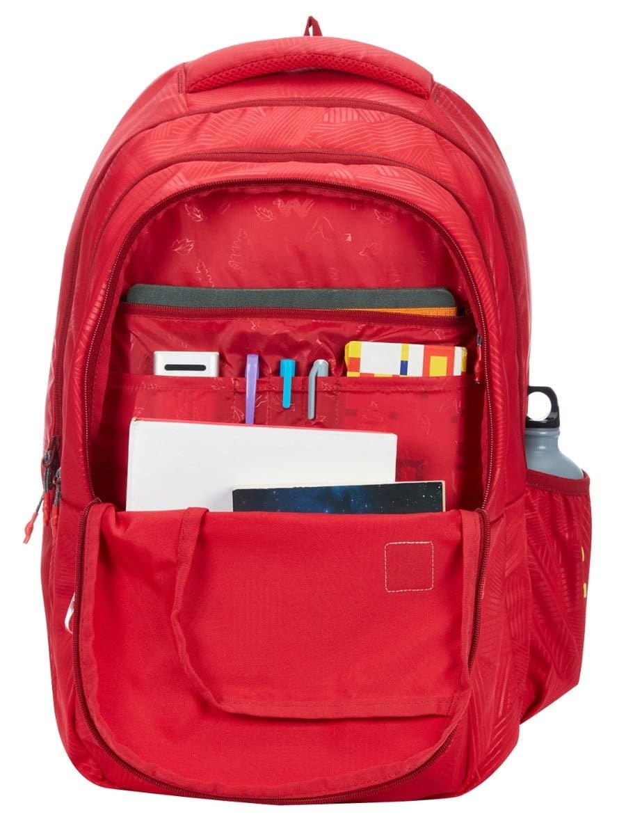 Wildcraft WIKI 6 47.5L Backpack with Sleeve Separator (12973) (Streak Red) - The Adventure Hut