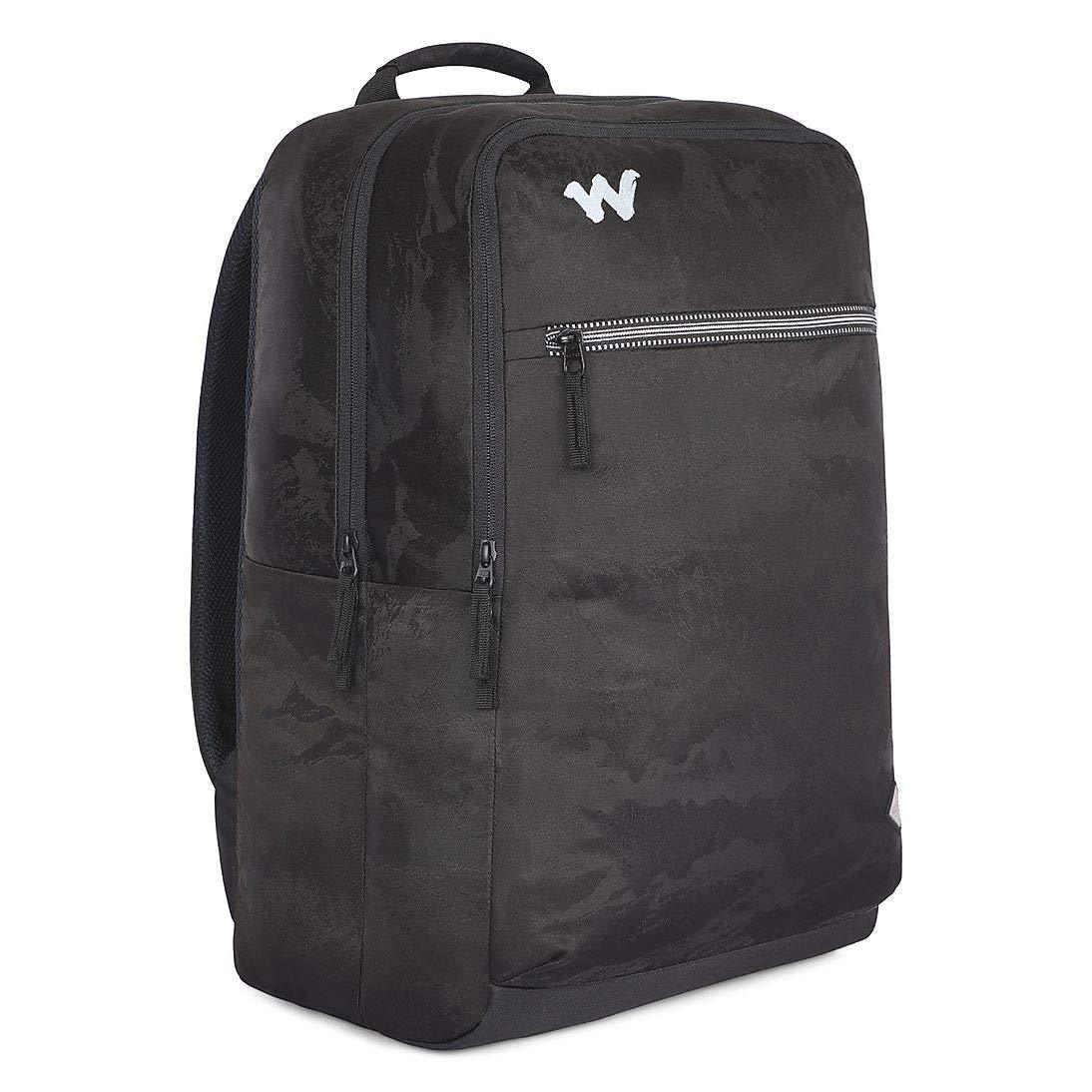 Wildcraft 34.5 Ltrs Evo 1 Jacquard Black Casual Backpack (12279_Jacquard_Black) - The Adventure Hut
