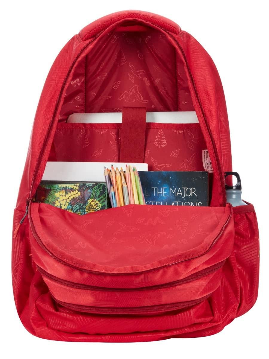 Wildcraft WIKI 6 47.5L Backpack with Sleeve Separator (12973) (Streak Red) - The Adventure Hut