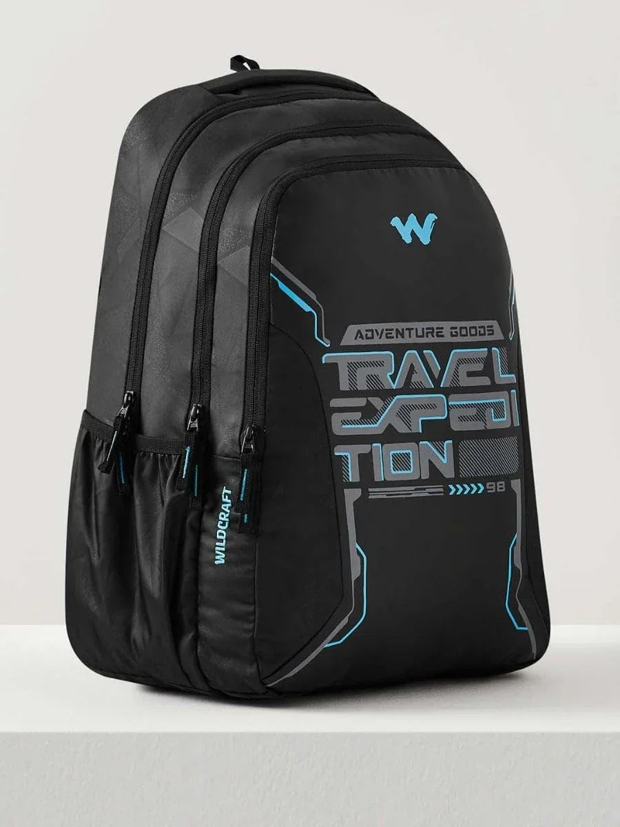 Wildcraft Blaze Laptop Backpack 45 L (12953) (Adventure : Black) - The Adventure Hut