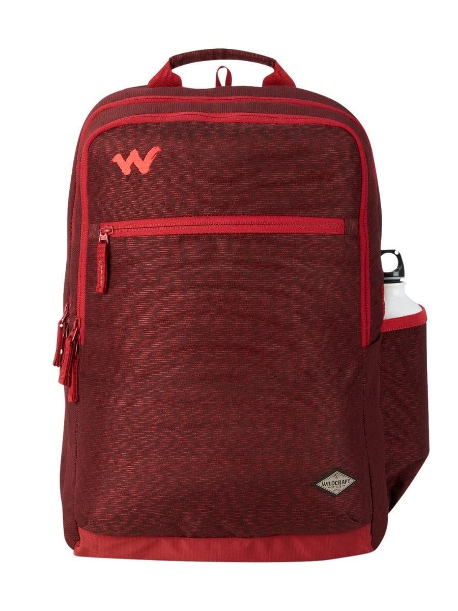 Wildcraft Evo 35L Backpack with Rain Cover (12960) (Burgundy) - The Adventure Hut
