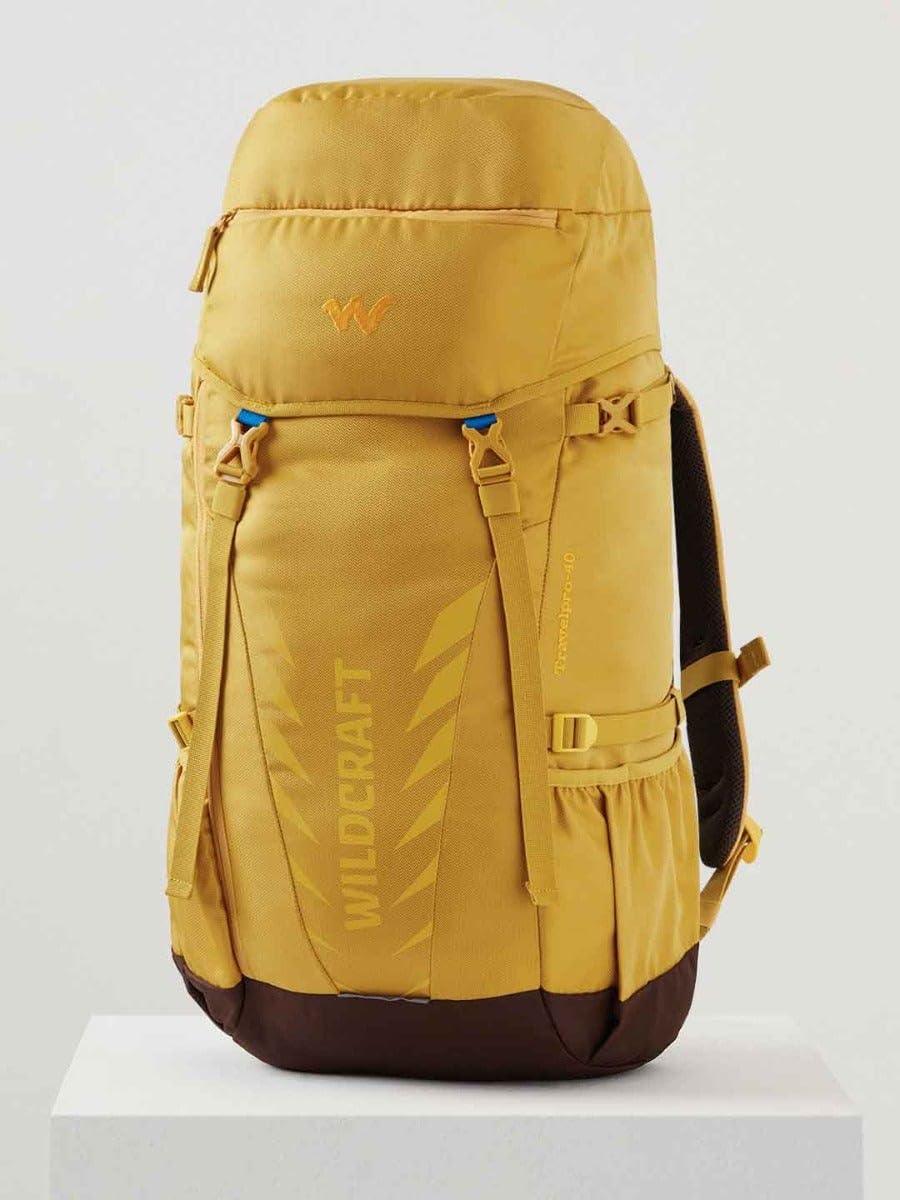 Wildcraft Travel Pro Rucksack 40 L - Yellow (12418) - The Adventure Hut