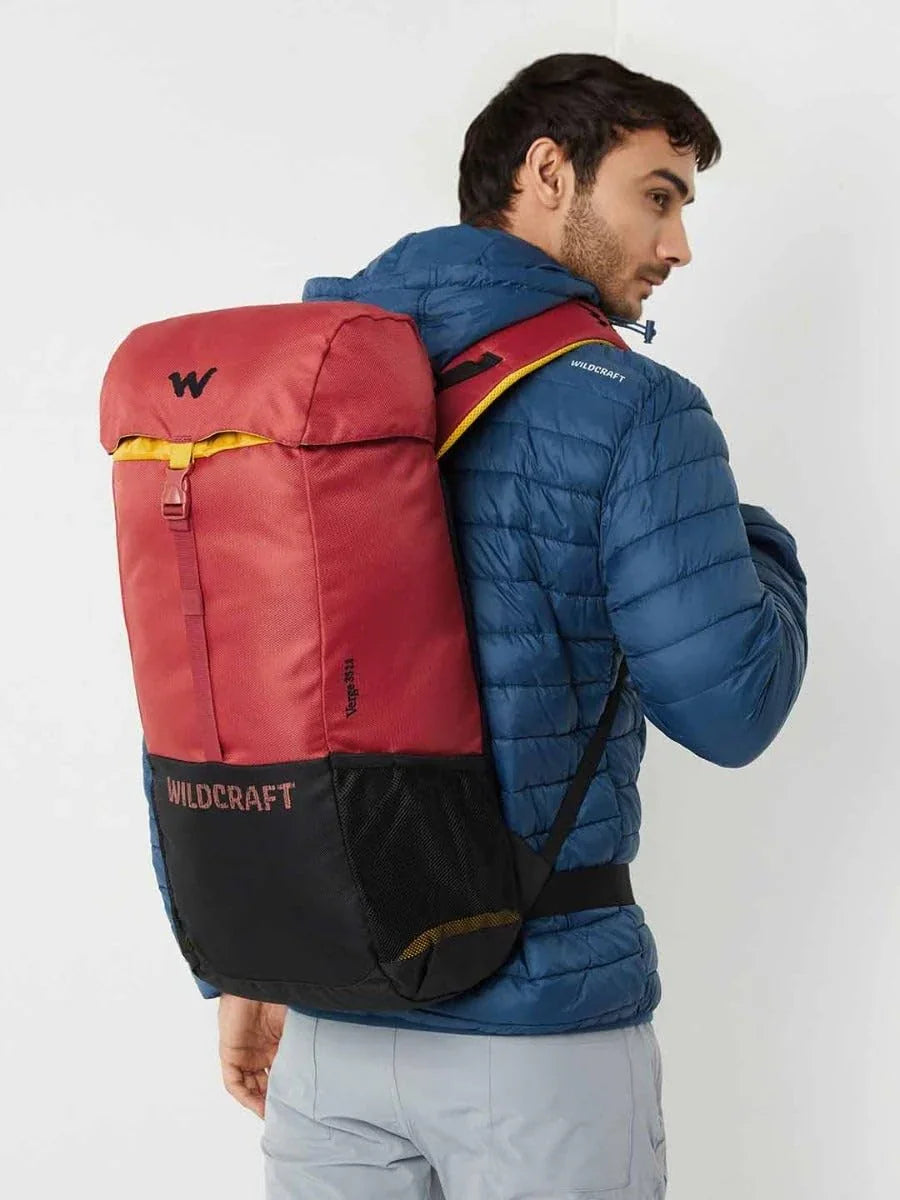 Wildcraft Verge 2 Rucksack 35 L - Red Black (13098) - The Adventure Hut