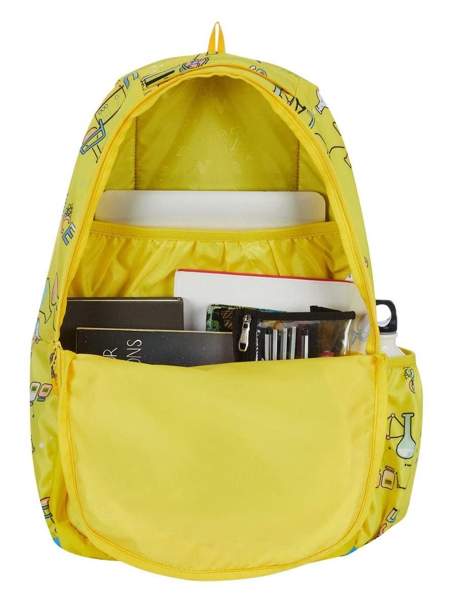 Wildcraft WIKI 3 29.5LBackpack with Sleeve Separator(12970) (Science Yellow) - The Adventure Hut
