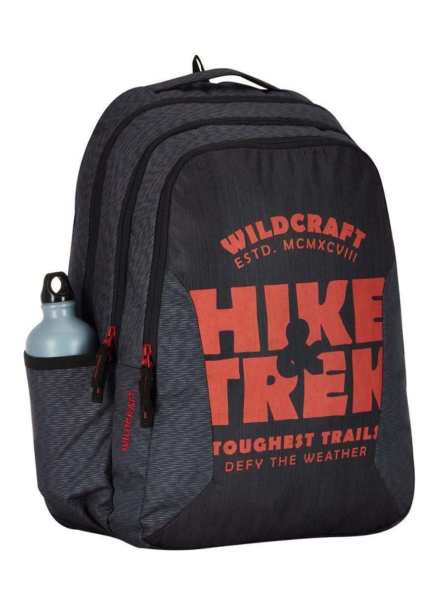 Wildcraft Blaze 45L Backpack with Rain Cover(12953) (Dark Grey RC) - The Adventure Hut