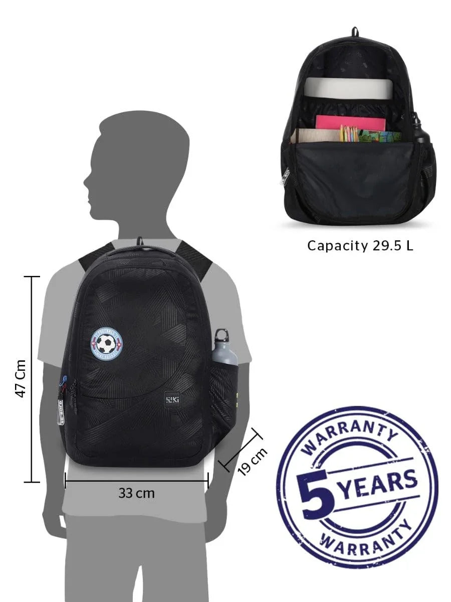 Wildcraft Wiki Street 2 Black_2 (12968) School Bag. - The Adventure Hut