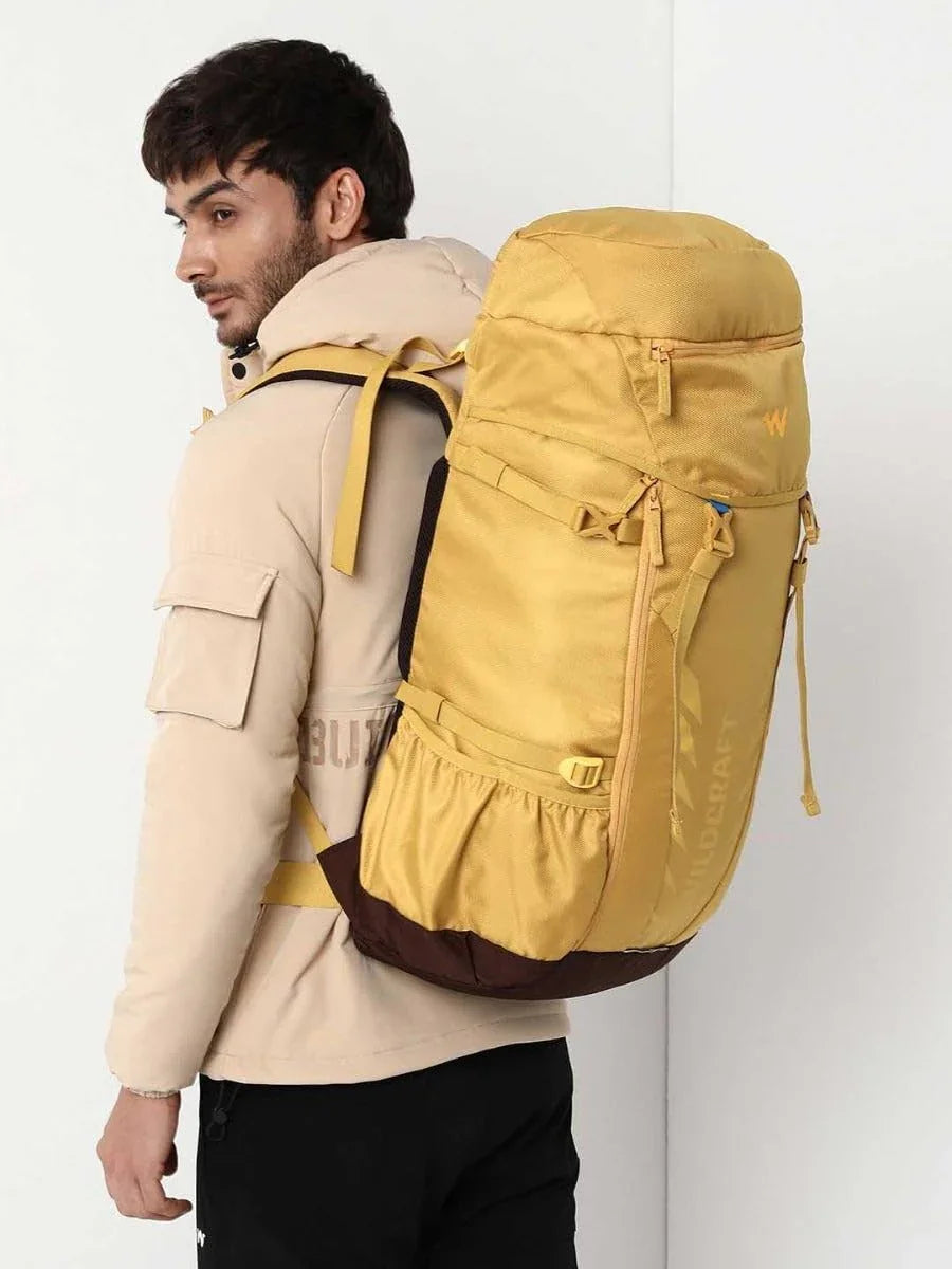 Wildcraft Travel Pro Rucksack 40 L - Yellow (12418) - The Adventure Hut