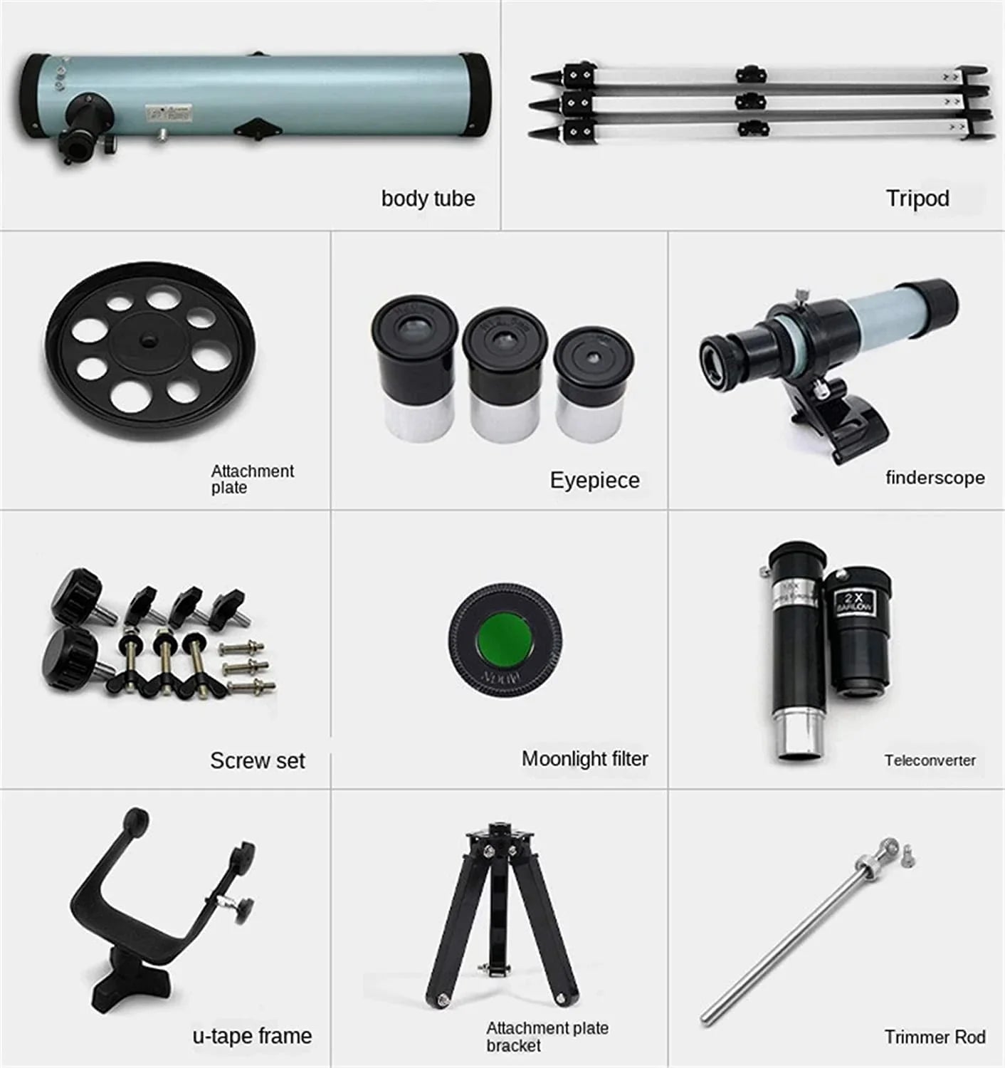 Reflector Telescope Model F70076 Astronomical Telescope- HD Precise Optics