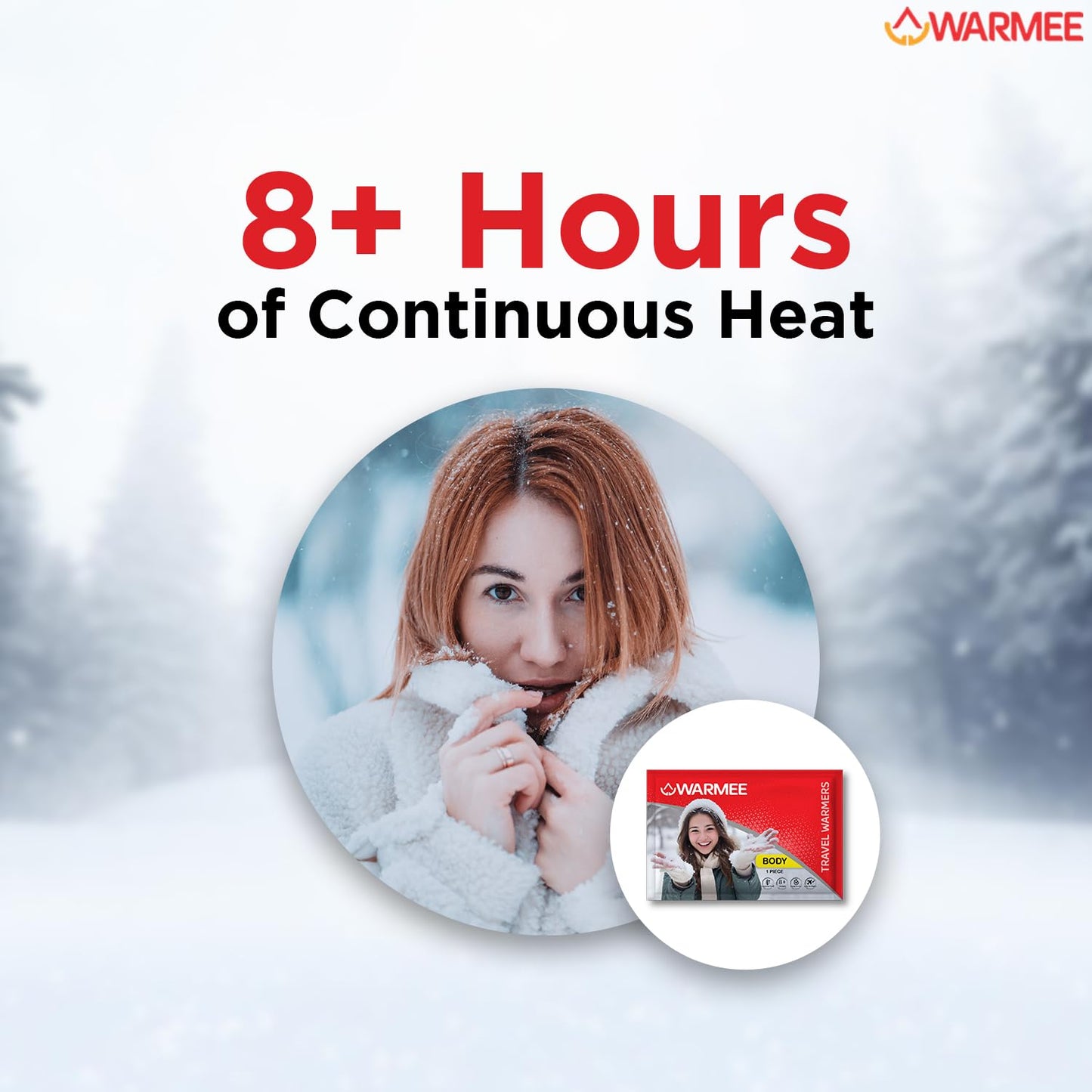 WARMEE Body Warmers (Pack of 5 pcs)|| Travel Warmers to Stay Warm in Winters|| - The Adventure Hut
