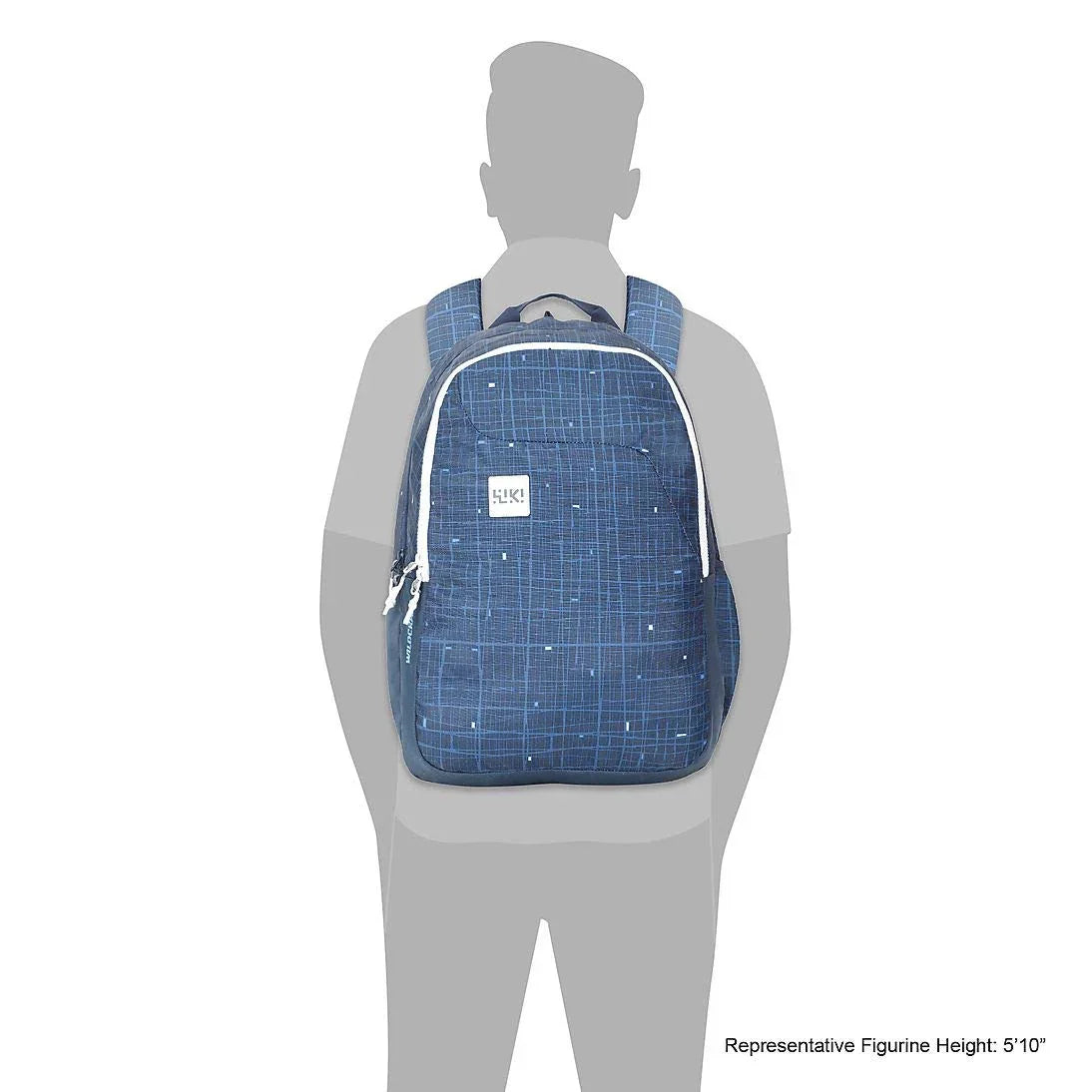 Wildcraft Wiki 1 Chips Standard Backpack Blue (11948 Blue) - The Adventure Hut