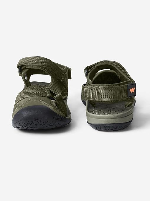 Men Terrano Lite Open Toe Sandal - Olive (52004) - The Adventure Hut