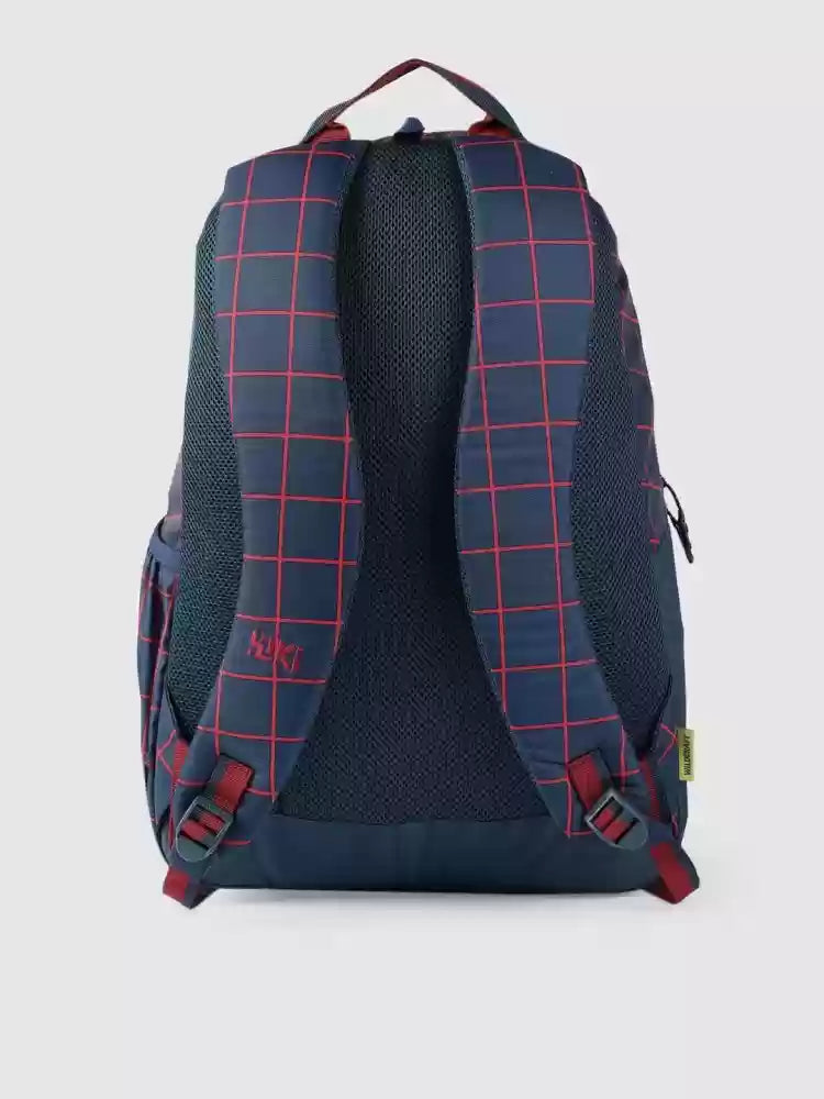 WIKI PACK 1 Checks School Bag - (12239-Navy) - The Adventure Hut