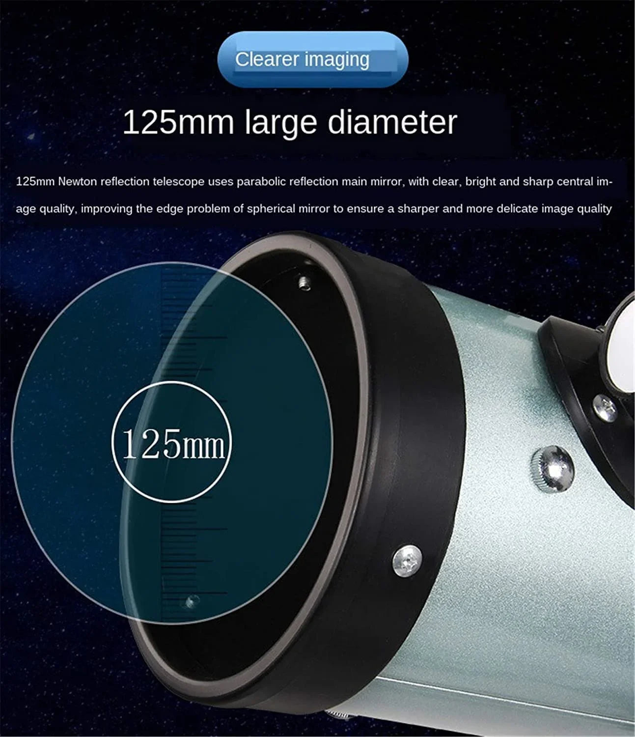 Reflector Telescope Model F70076 Astronomical Telescope- HD Precise Optics