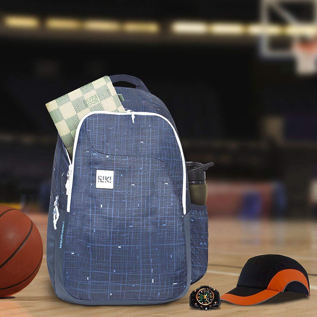 Wildcraft Wiki 1 Chips Standard Backpack Blue (11948 Blue) - The Adventure Hut