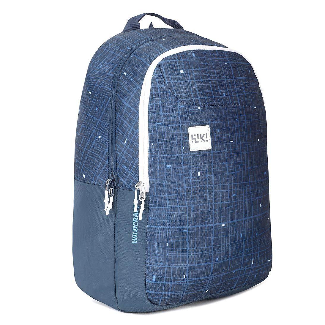 Wildcraft Wiki 1 Chips Standard Backpack Blue (11948 Blue) - The Adventure Hut
