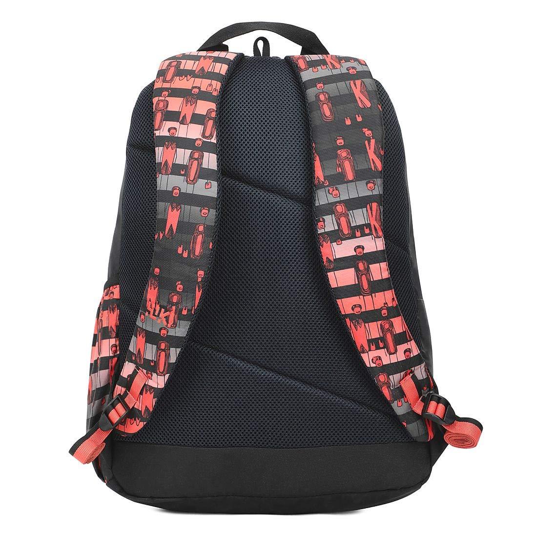 Wildcraft Wiki 4 Character Standard Backpack Black (11962 Black), 31 Litre - The Adventure Hut