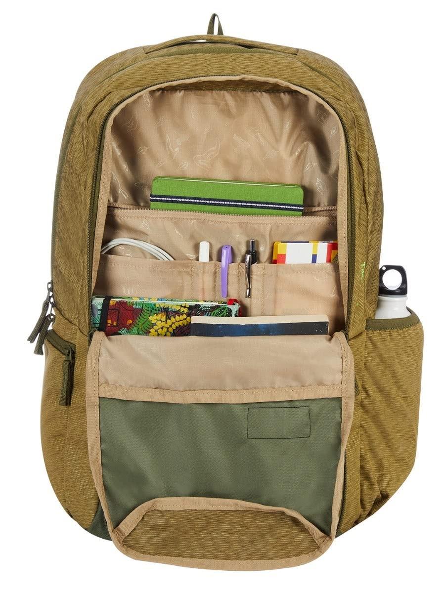 Wildcraft Safara Olive Tactical 2 Backpack with Rain Cover (12964) (Olive) - The Adventure Hut