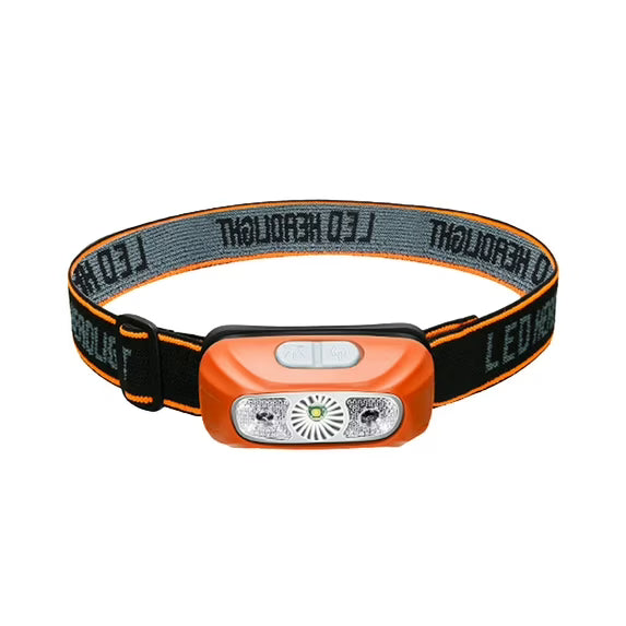 USB Rechargeable Sensor Headlamp Mini LED Bright, Body Motion Sensor Outdoor Camping