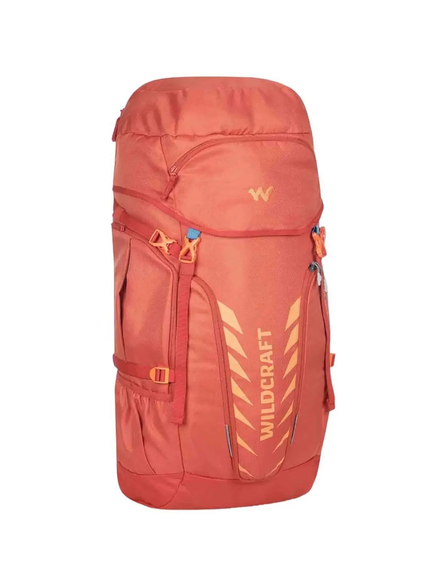 Wildcraft Trailblazer 50L Rucksack Backpack – Durable, Lightweight & Trekking Bag for Hiking & Travel (11722-Red) - The Adventure Hut