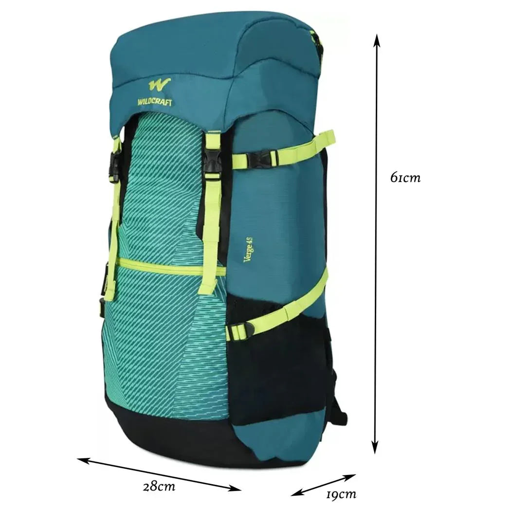 Wildcraft Verge 45 (11398-Green) - The Adventure Hut