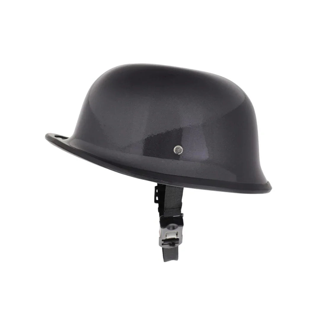 ADVENTURE HUT German Retro Style Helmet, World War Inspire for Mens, Womens (Grey Gloosy) - The Adventure Hut