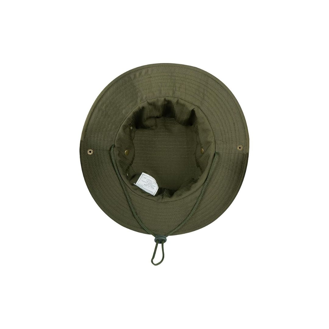 Summer Outdoor Boonie Hunting Fishing Safari Bucket Sun Hat with Adjustable Strap (Green) - The Adventure Hut