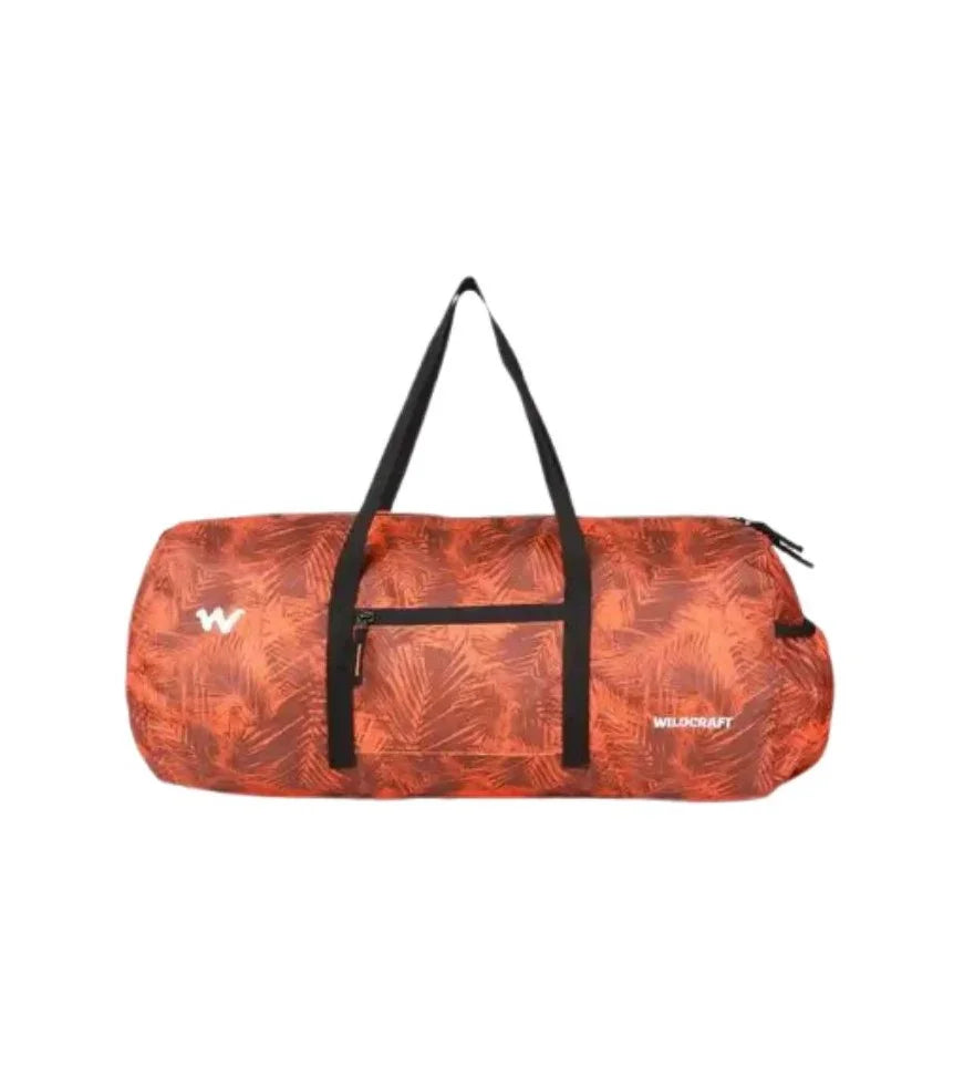 Wildcraft Orange Printed DUFF 3 30 L Hand Duffel Bag - The Adventure Hut