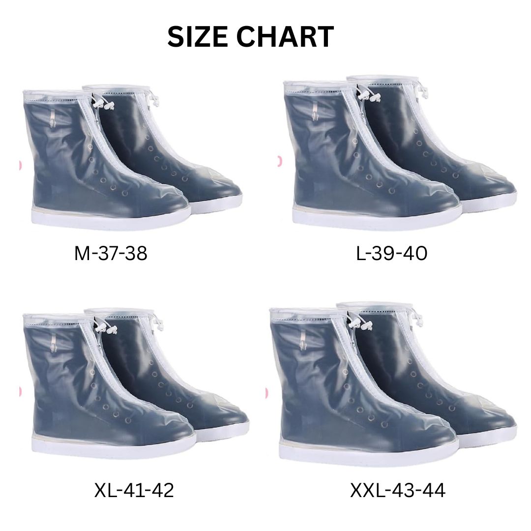 Waterproof Shoe Covers – Non-Slip, Reusable Rain Protectors for Men & Women - The Adventure Hut