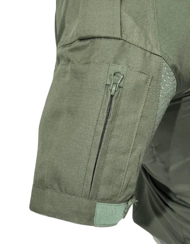 ADVENTURE HUT TACTICAL ZIP T-SHIRT - DRY COOL PERFORMNCE WITH ZIP LOCK - The Adventure Hut
