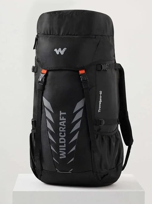 Wildcraft Travel Pro Rucksack 40 L - Black (12418) - The Adventure Hut