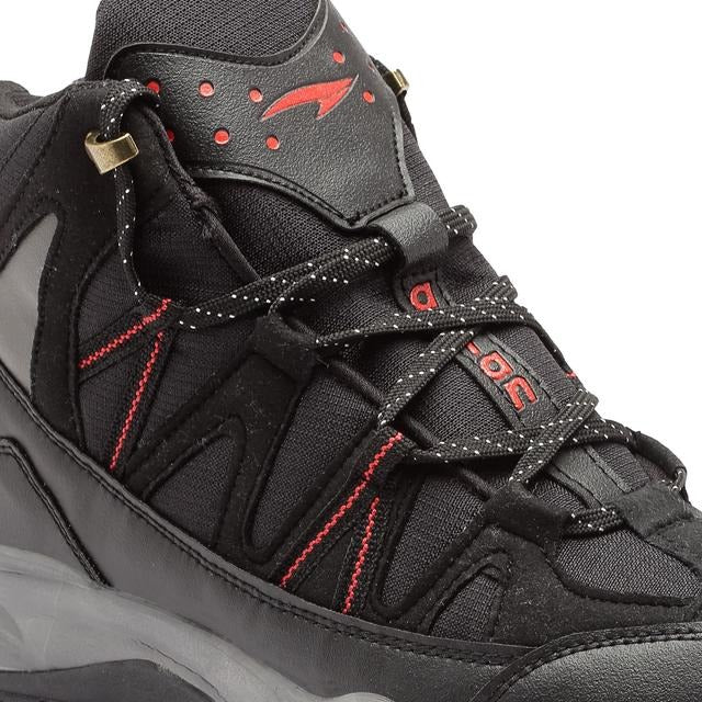 ASIAN Men's Everest-21 Sports Trekking & Hiking,Walking Hi-Neck Shoes (Black Red) - The Adventure Hut
