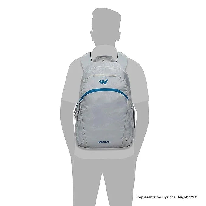 Wildcraft 35 Ltrs 18.50 Inchs Standard Backpack (11911-Grey) - The Adventure Hut