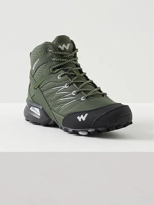 Wildcraft Mens Hugo HA Sports Trekking & Hiking,Walking (Olive Green) - The Adventure Hut