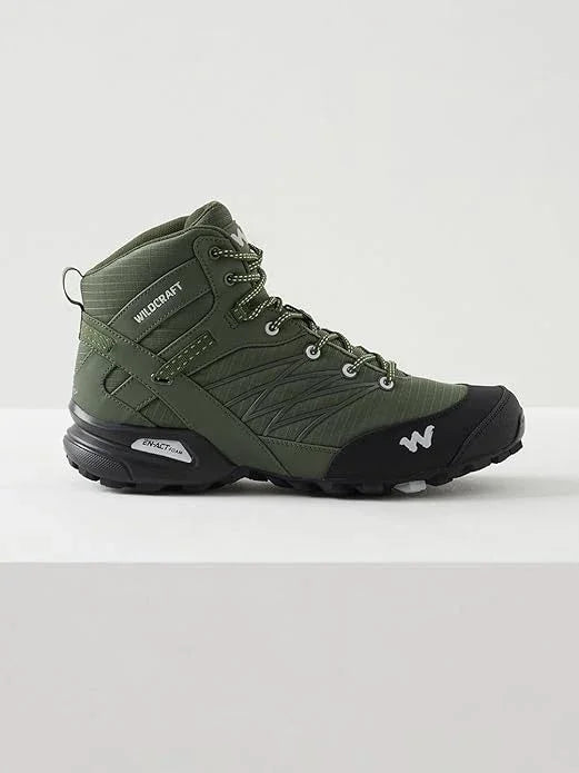 Wildcraft Mens Hugo HA Sports Trekking & Hiking,Walking (Olive Green) - The Adventure Hut