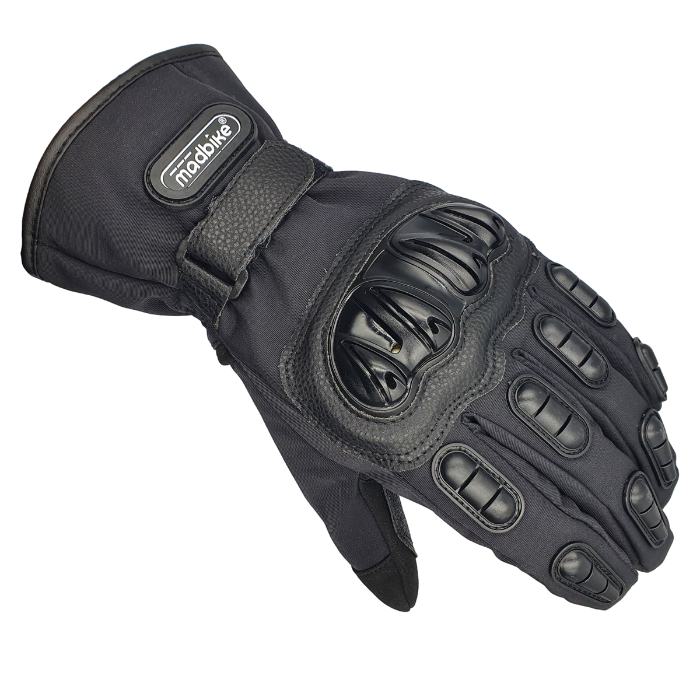 Riding Gloves MAD-10 (Black) - The Adventure Hut