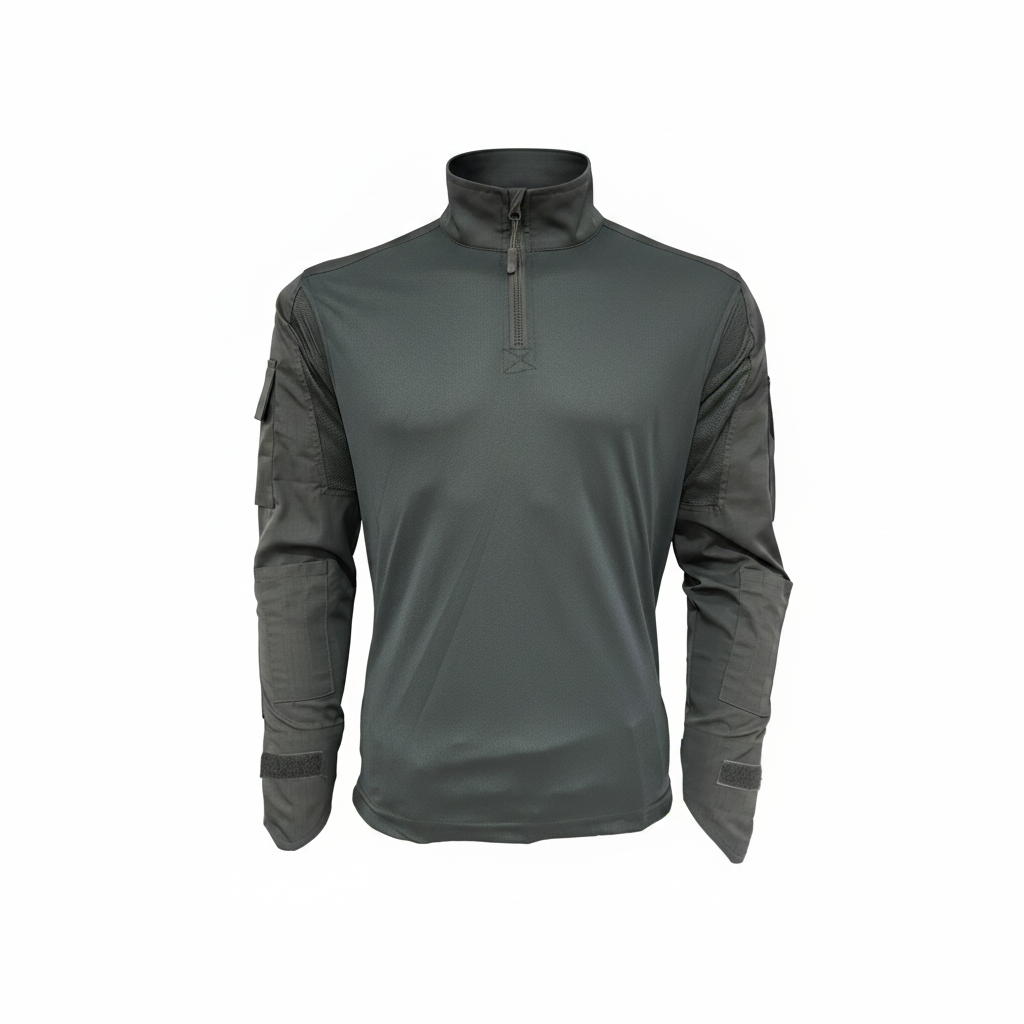 Tactical combat shirt from The Adventure Hut, ideal for outdoor and wildlife adventures