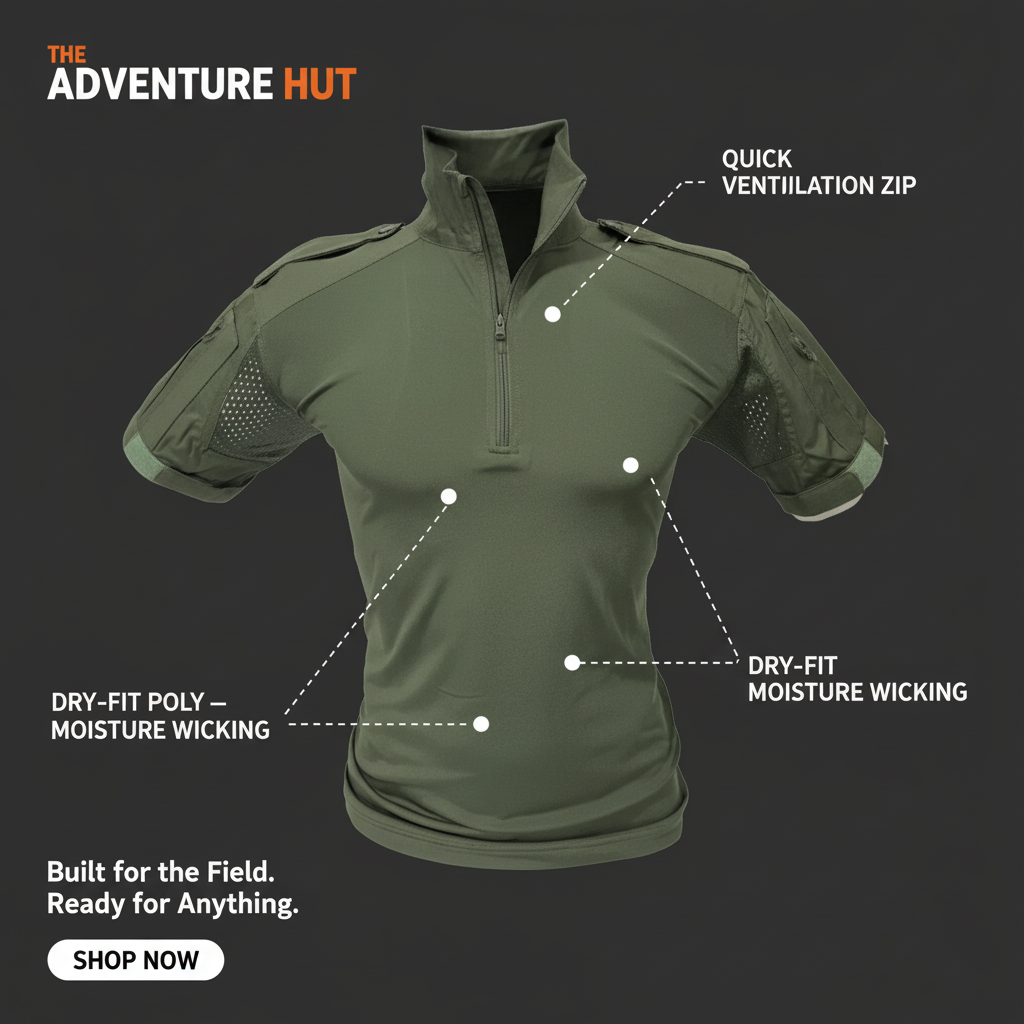 Tactical Meets Wildlife: The Ultimate Outdoor T-Shirt for Real Explorers
