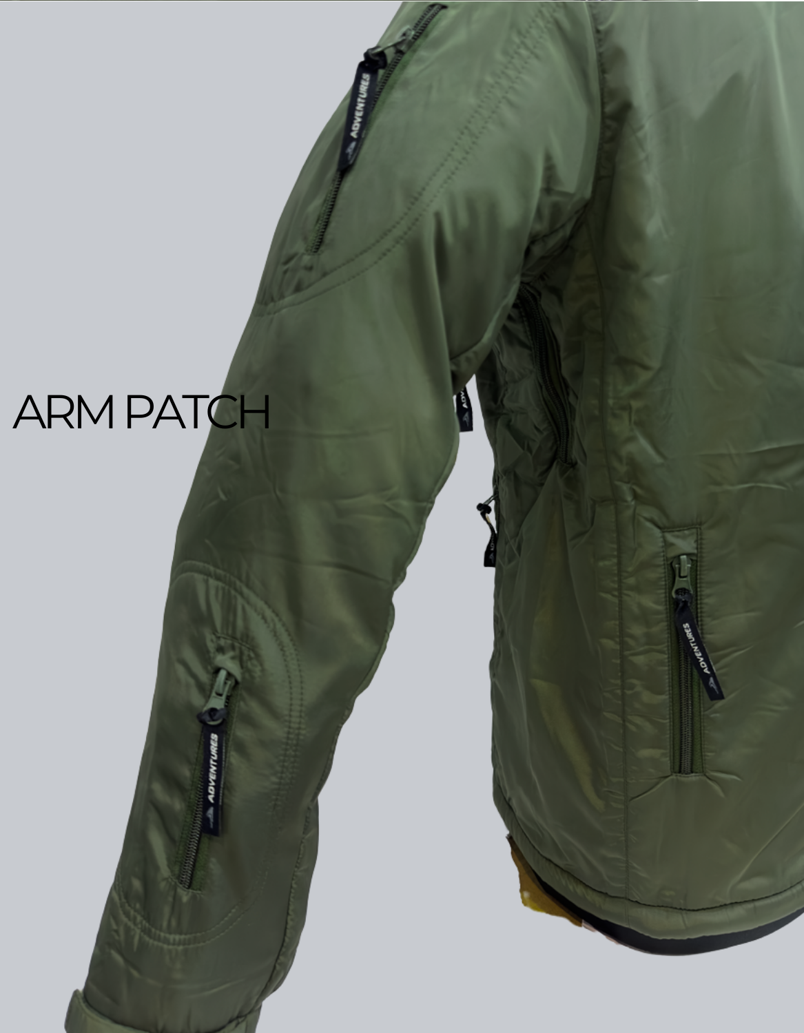 Adventure Hut Tactical Winter Jacket – Army Green Insulated Outdoor Wear