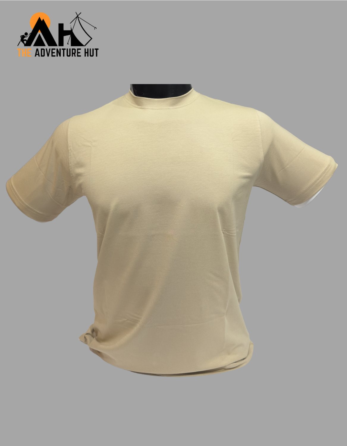 Adventure Hut Black Dry Cool Tec T-Shirt | Quick-Dry Sports & Trekking Wear