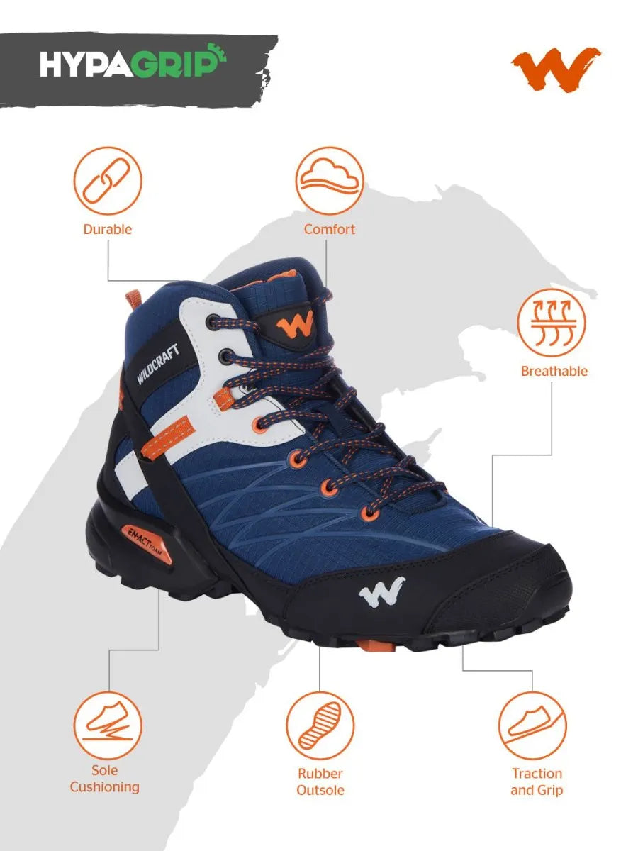 Wildcraft Mens Hugo HA Sports Trekking & Hiking,Walking (52012-Navy)